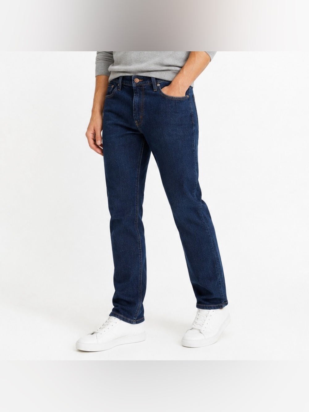 Men’s DUER Performance Denim Slim COOLMAX Stretch Jeans Dark Wash 34x32 CAPB011